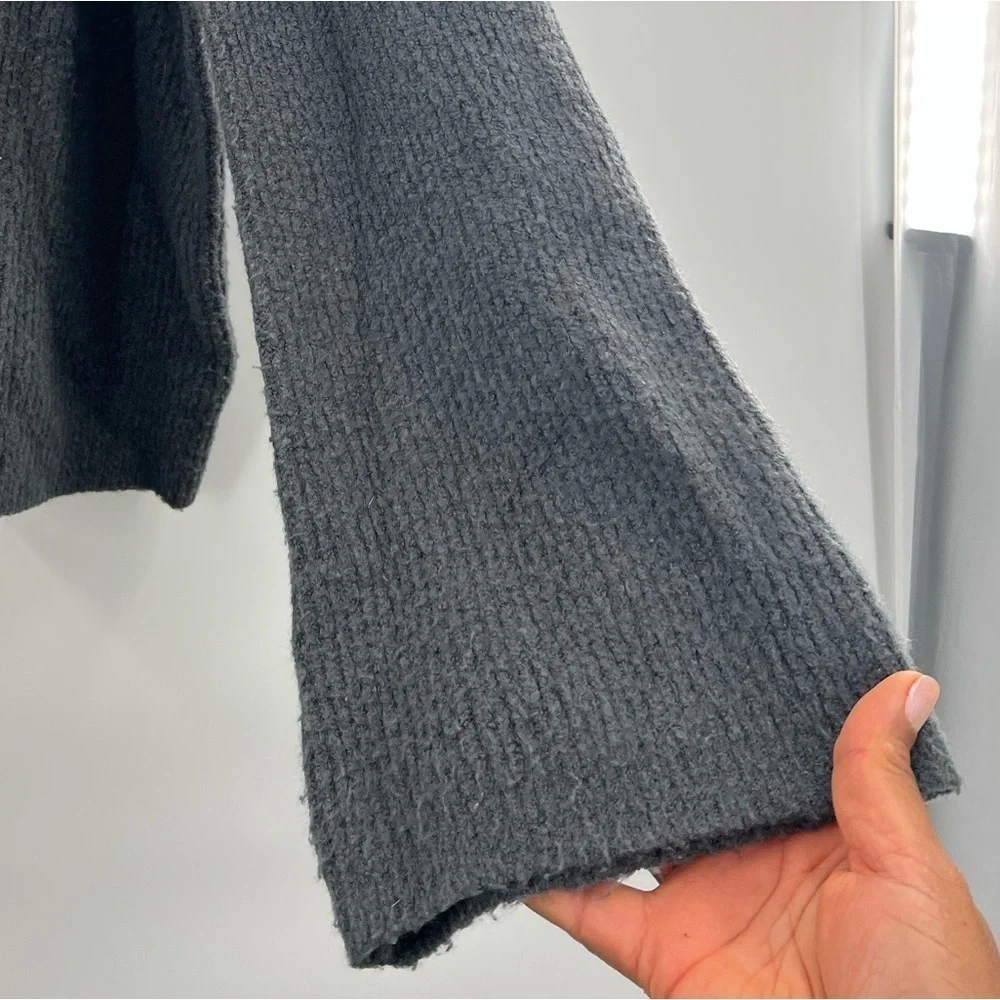 French Connection grey turtleneck wool blend size M